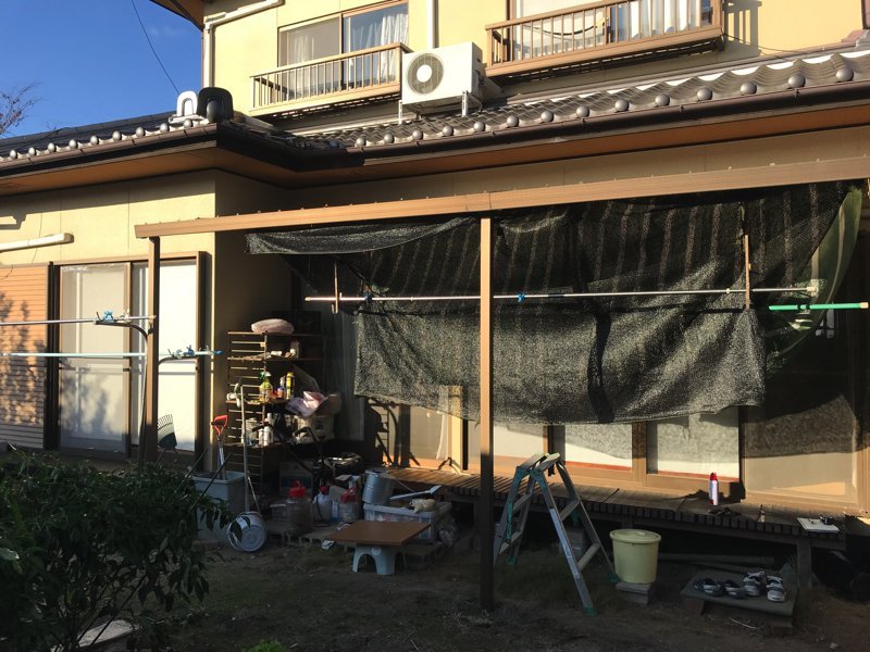 S様邸サンルーム工事